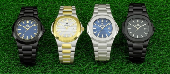 BESTWIN BW-137 Men's Luxury Quartz Watch Stainless Steel Watch