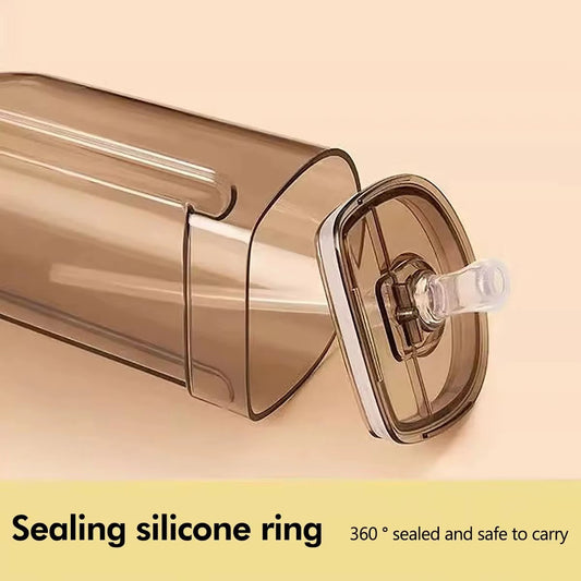 School Bus Design Kids Water Bottle With Strap– 500ml