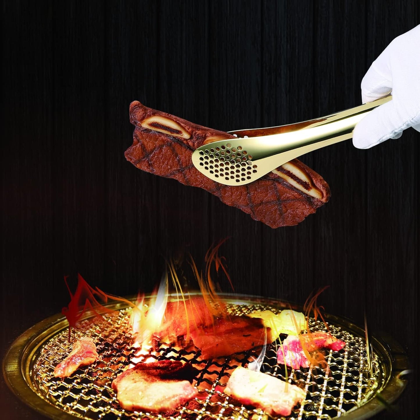 Mini Stainless Steel Food Serving Tong