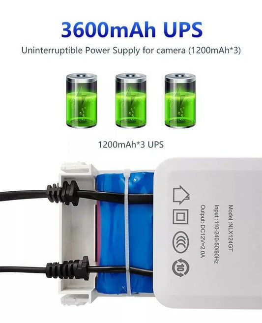 Mini UPS Power Supply – 12V WiFi Router Backup