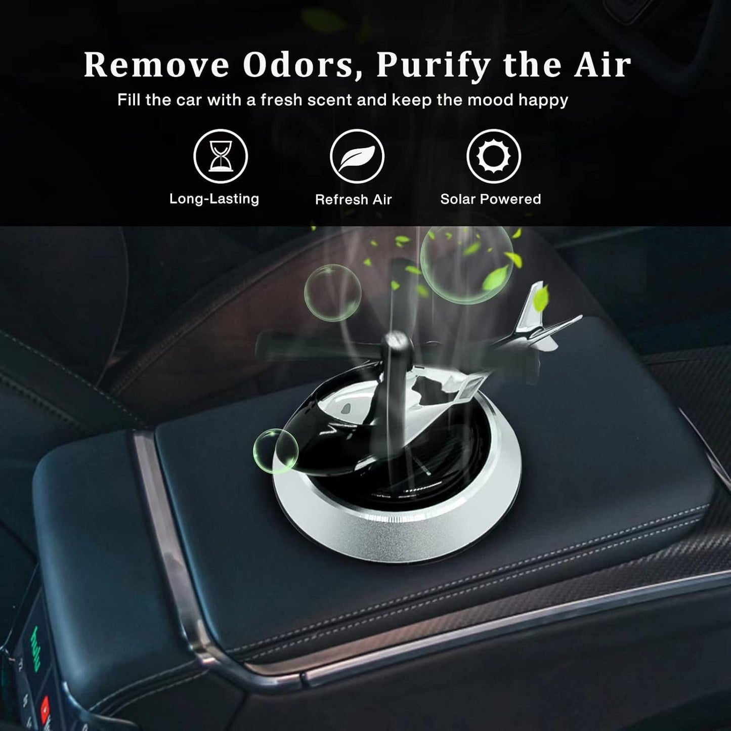 Solar Powered Car Aroma Diffuser