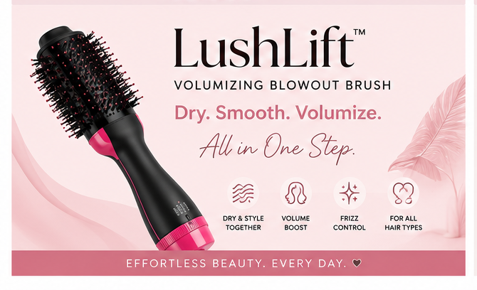 Dry. Smooth. Volumize. All in One Step.