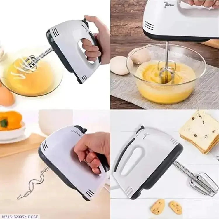 3 Pcs Egg Beater - Durable ABS Plastic Kitchen Essential for Effortless Mixing