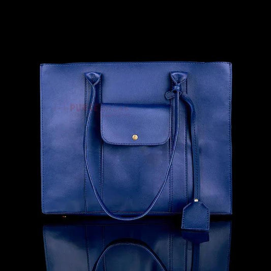 Girl's PU Leather Plain Tote Bags