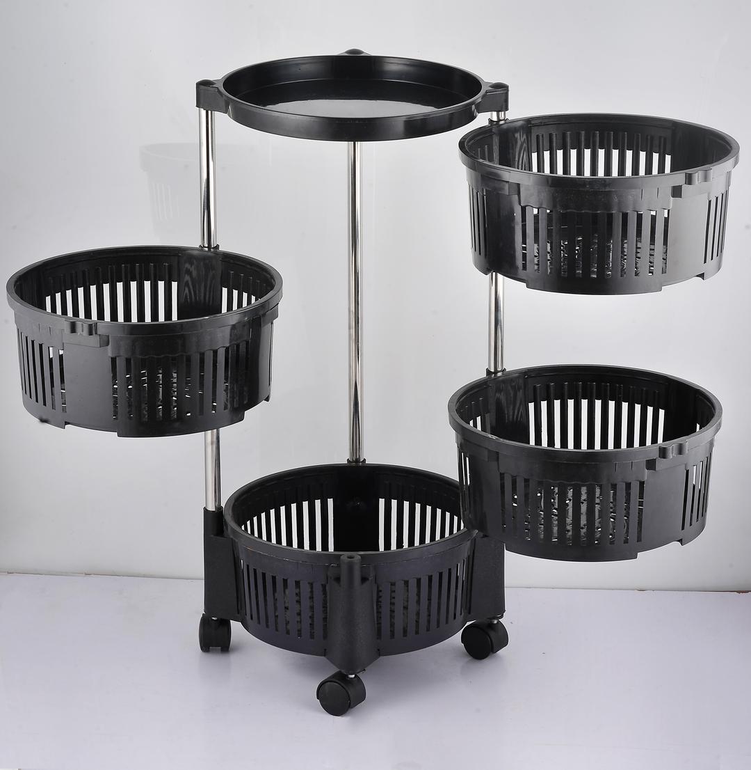 4-Tier Fruit Basket - 1 Pc for Home Storage & Organization