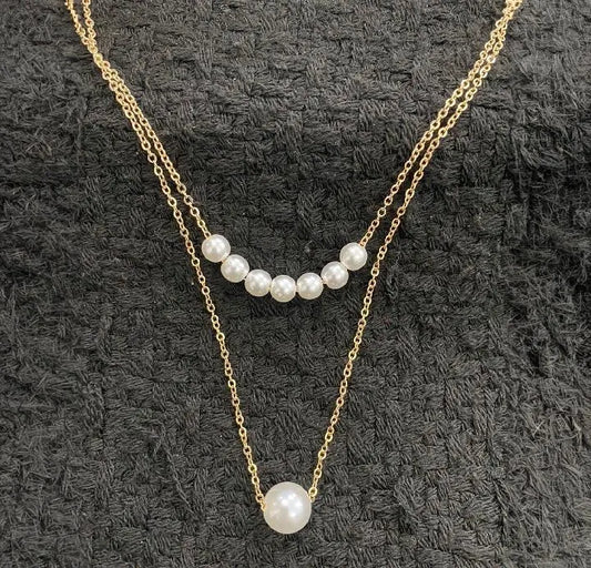 Beautiful White Pearl Necklace