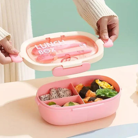 Leakproof Bento Lunch Box with Cutlery Set