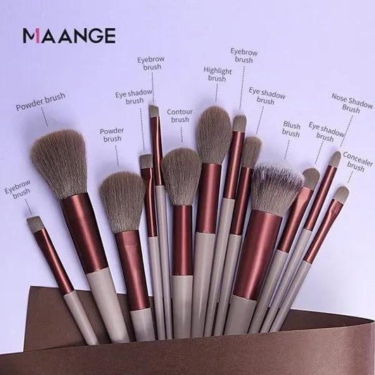 13 Pcs Makeup Brushes Set
