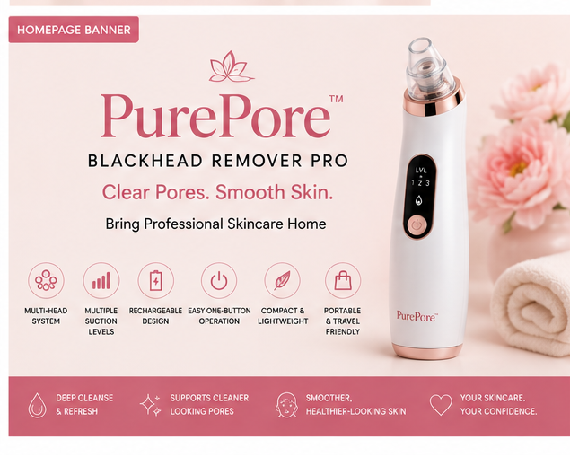 Blackhead Remover Pro | Healthy-looking skin starts with cleaner pores.