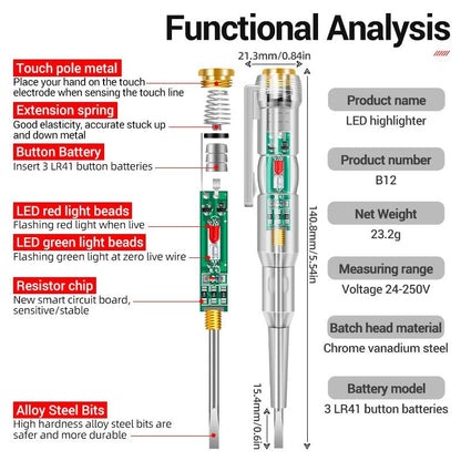 LED Test Pen Voltage Detector