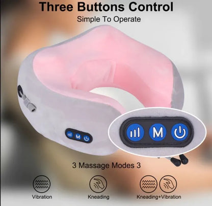 U Shaped Pillow Neck Massager