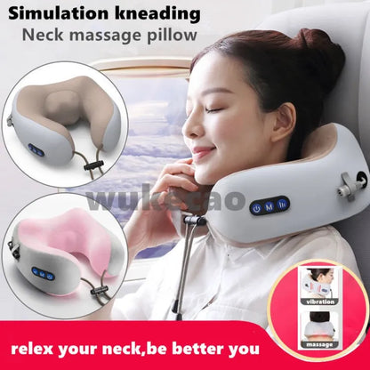 U Shaped Pillow Neck Massager