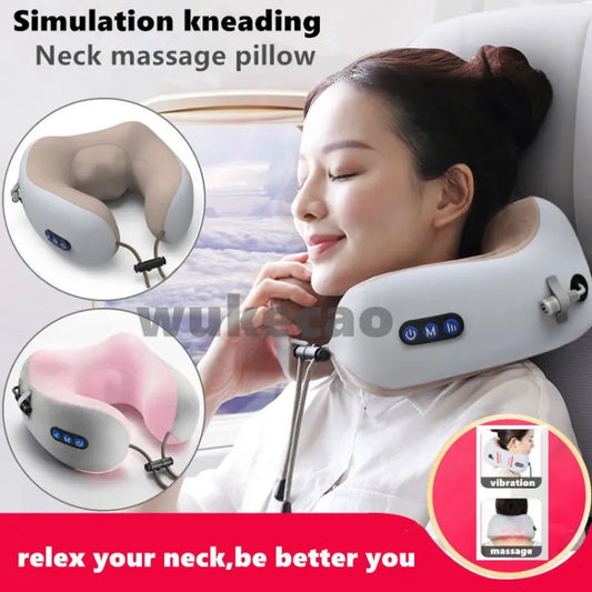 U Shaped Pillow Neck Massager