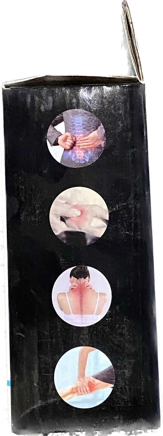 Black Mini Fascial Gun – Portable Deep Muscle & Face Massager for Gym and Home Use