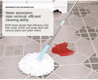 360° Rotating Head Mops with Bucket