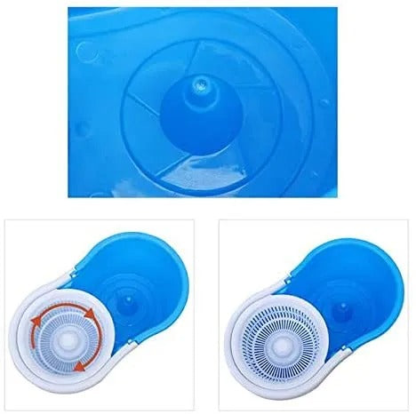360° Rotating Head Mops with Bucket