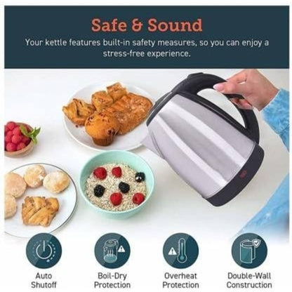 Automatic Electric Kettle 2.0L – Stainless Steel