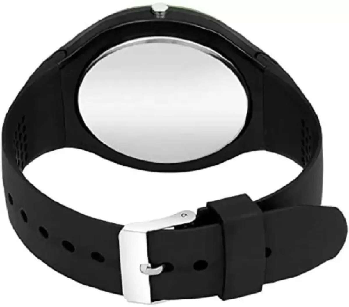 Round Shape Led Digital Watch with Apple Logo