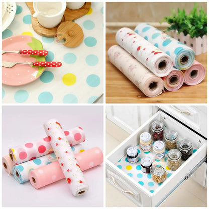 1 Roll - Kitchen Polka Foamic Sheet ( 45 x 150cm ) ( Random Design )