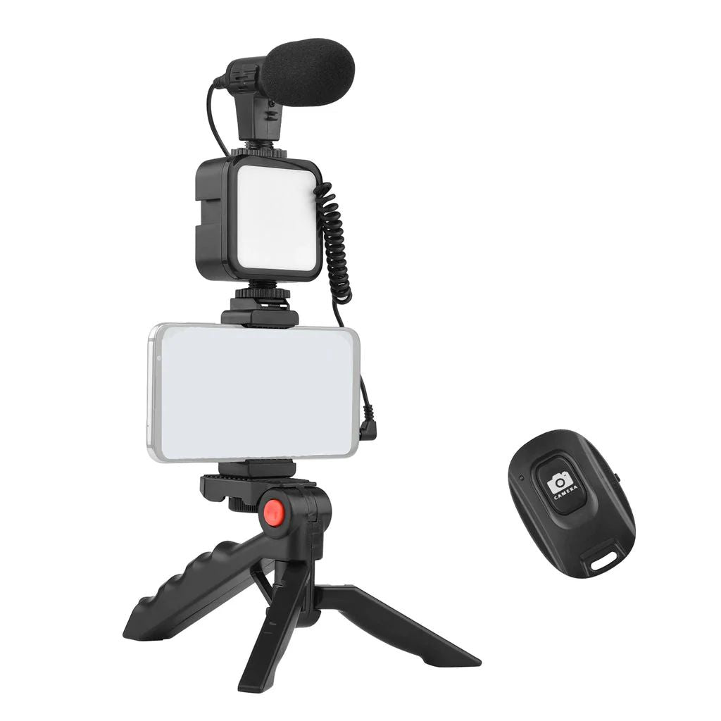 AY-49 Vlogging Video Making Kit for Smartphone & Camera
