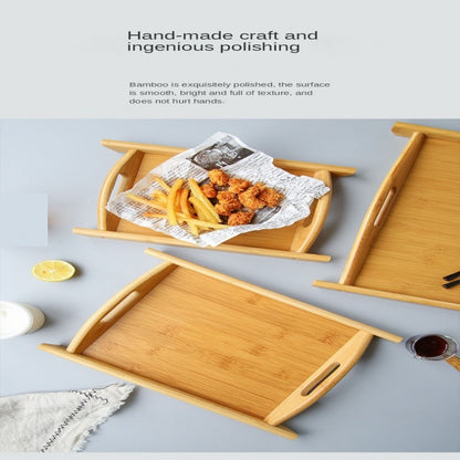 03 Pcs Set Wood Serving Tray