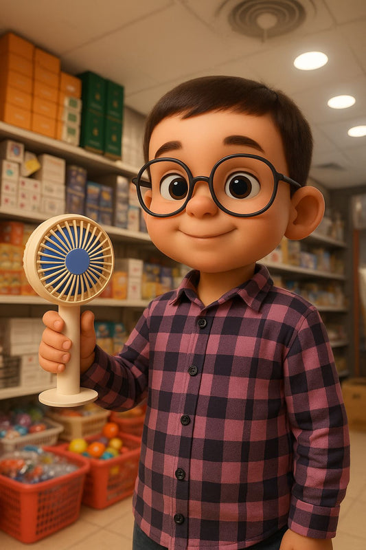 Portable Mini Rechargeable Fan