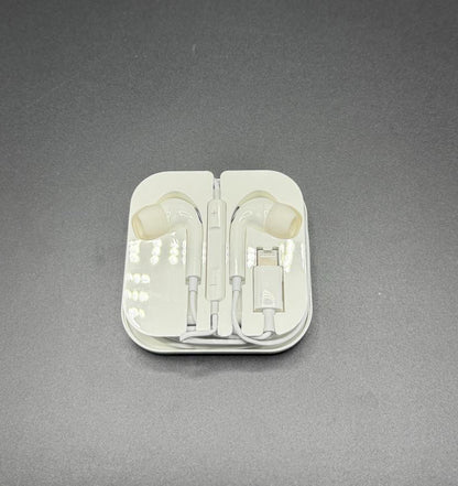 Apple Ear Headphones Wired Earphone for iPhone Microphone Ear Phone - Hands-Free
