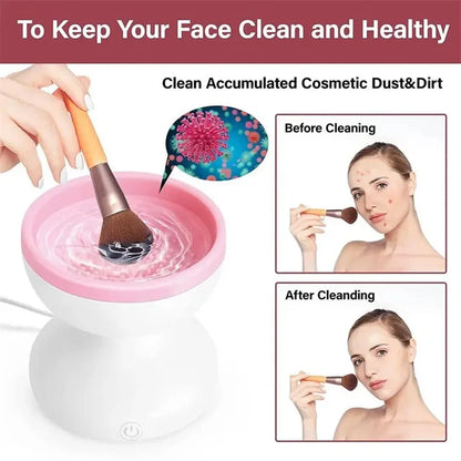 Electric Makeup Brush Cleaner Machine