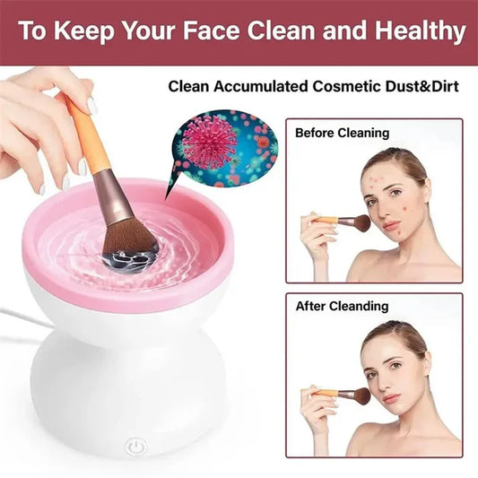 Electric Makeup Brush Cleaner Machine