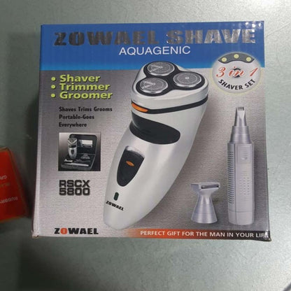ZOWAEL RSCX 5800 Aquagenic Shaver, Trimmer & Groomer
