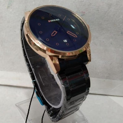 FORRAD Men’s Watch with Stainless Steel Strap Date Function Analog Display