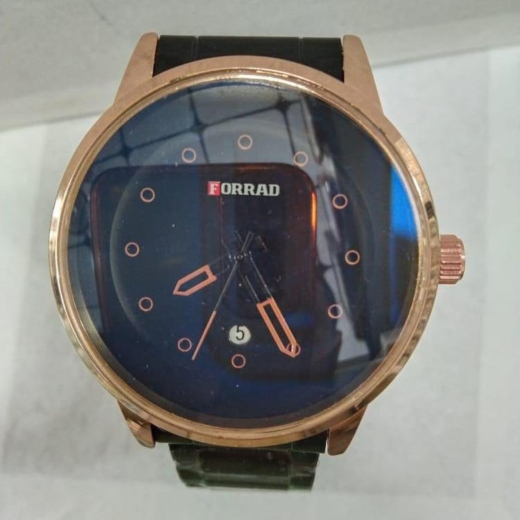 FORRAD Men’s Watch with Stainless Steel Strap Date Function Analog Display