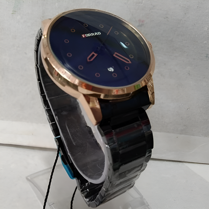 FORRAD Men’s Watch with Stainless Steel Strap Date Function Analog Display