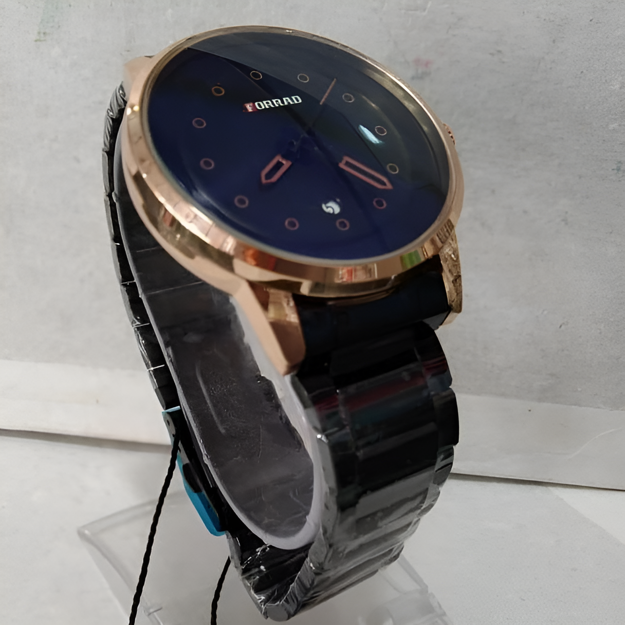 FORRAD Men’s Watch with Stainless Steel Strap Date Function Analog Display