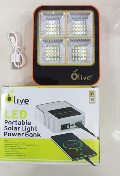 Outdoor Portable LED Solar Floodlight