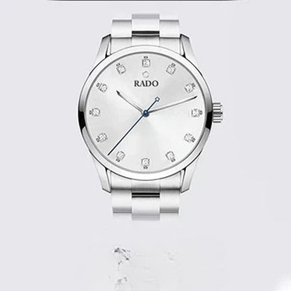 RADO Men’s Formal Wrist Watch With Stainless Steel Chain