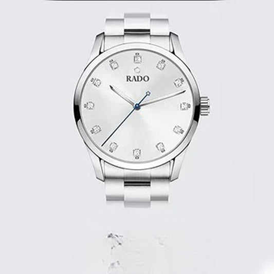 RADO Men’s Formal Wrist Watch With Stainless Steel Chain