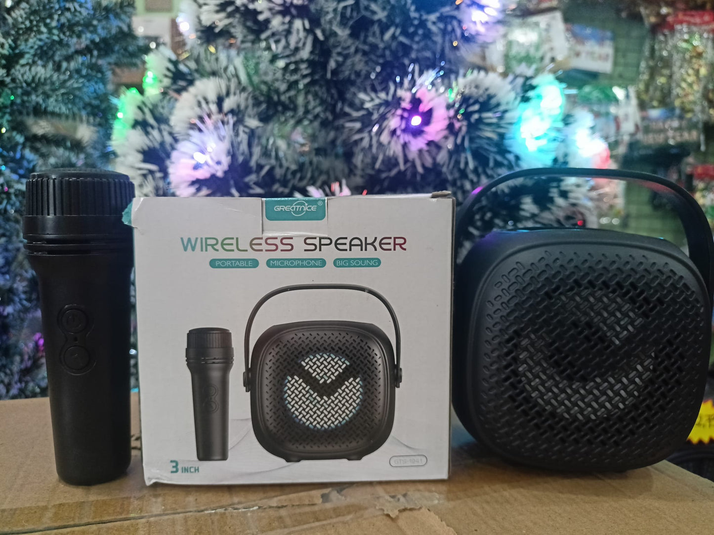 GREATNICE WIRELESS SPEAKER PORTABLE MICROPHONE