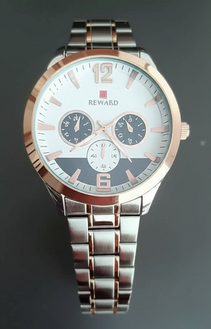 REWARD Men’s Watch – Premium Quality, Waterproof, Stylish Design (with Gift Box)