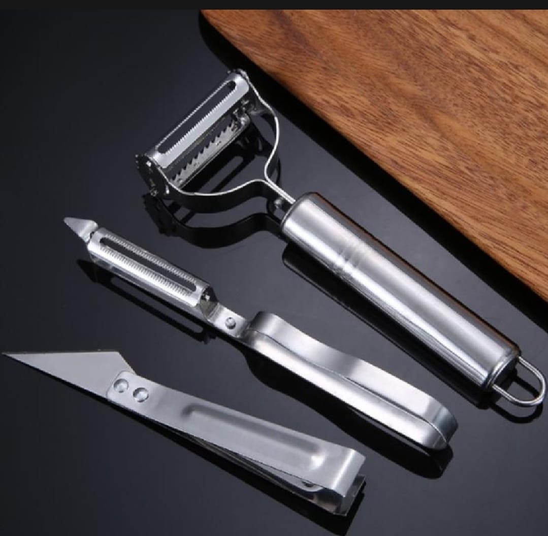 1 Set Stainless Steel Peeler & Slicer