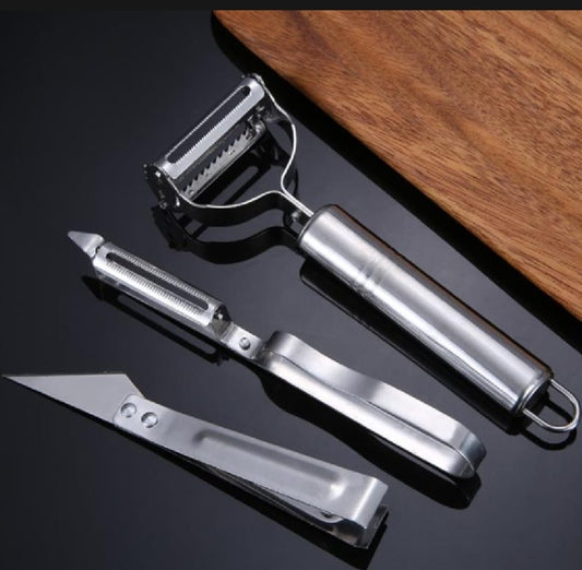 1 Set Stainless Steel Peeler & Slicer