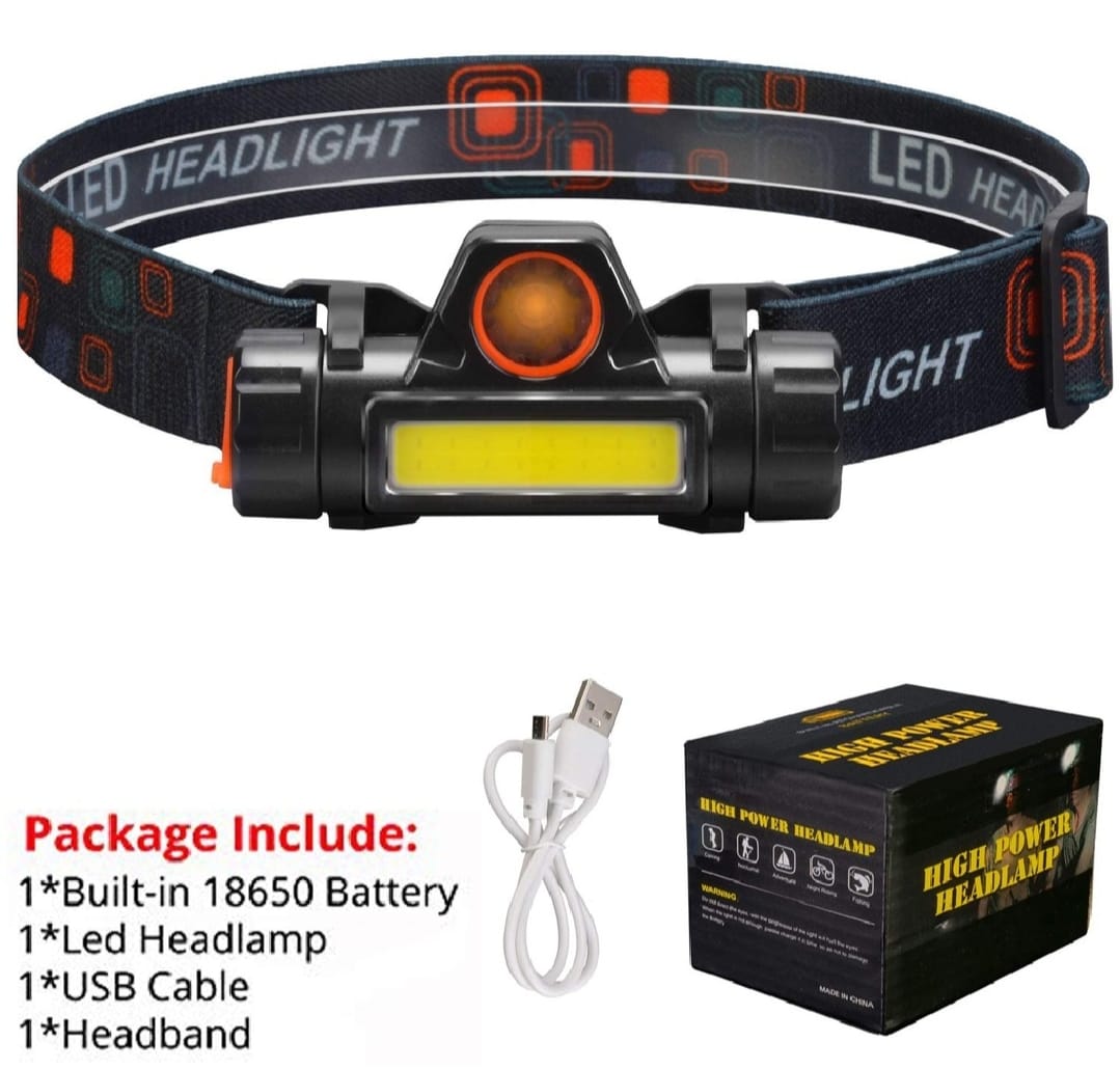 Rechargeable High Power LED Headlamp