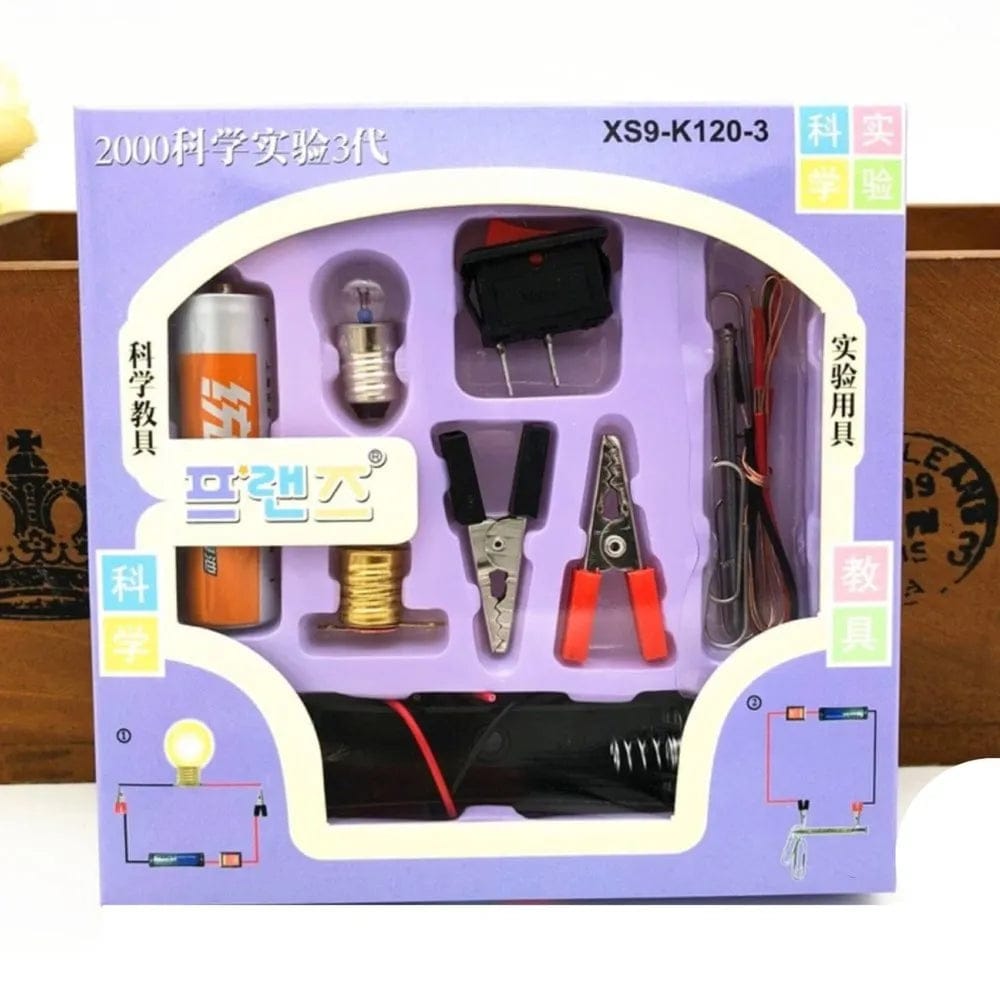 DIY Electrical Circuit Learning Set for Kids