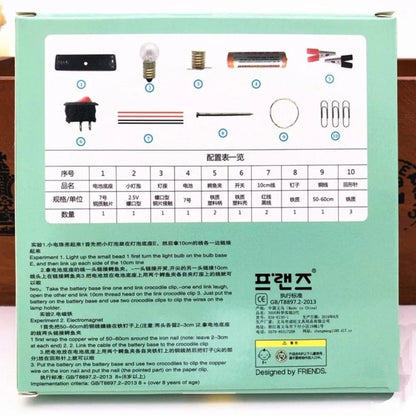 DIY Electrical Circuit Learning Set for Kids