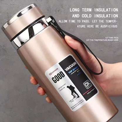 1000ml Large Capacity Stainless Steel Thermos Bottle – Hot & Cold