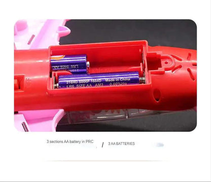 New Trending Transparent Gear Plane Toy