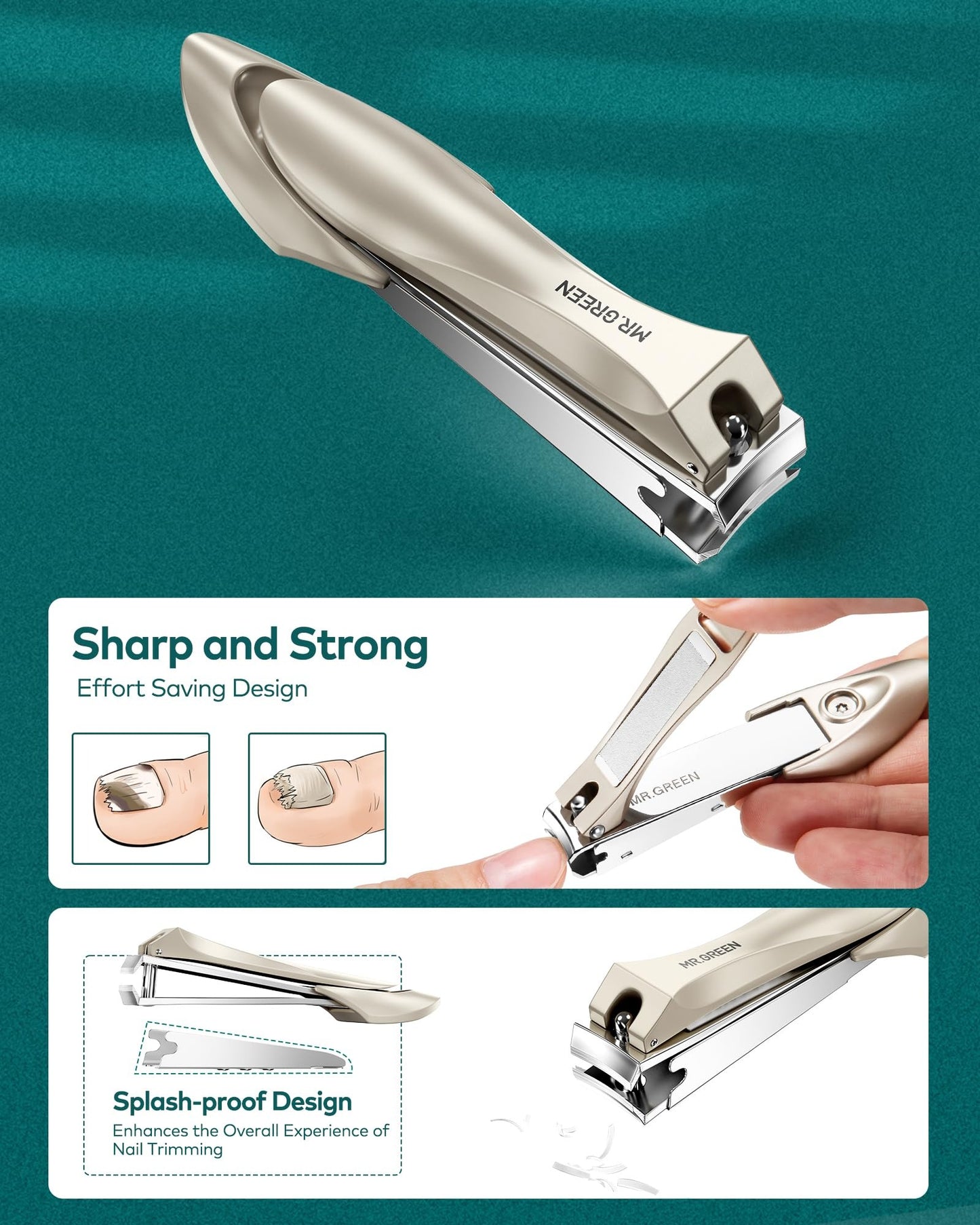 Premium Manicure & Pedicure Kit