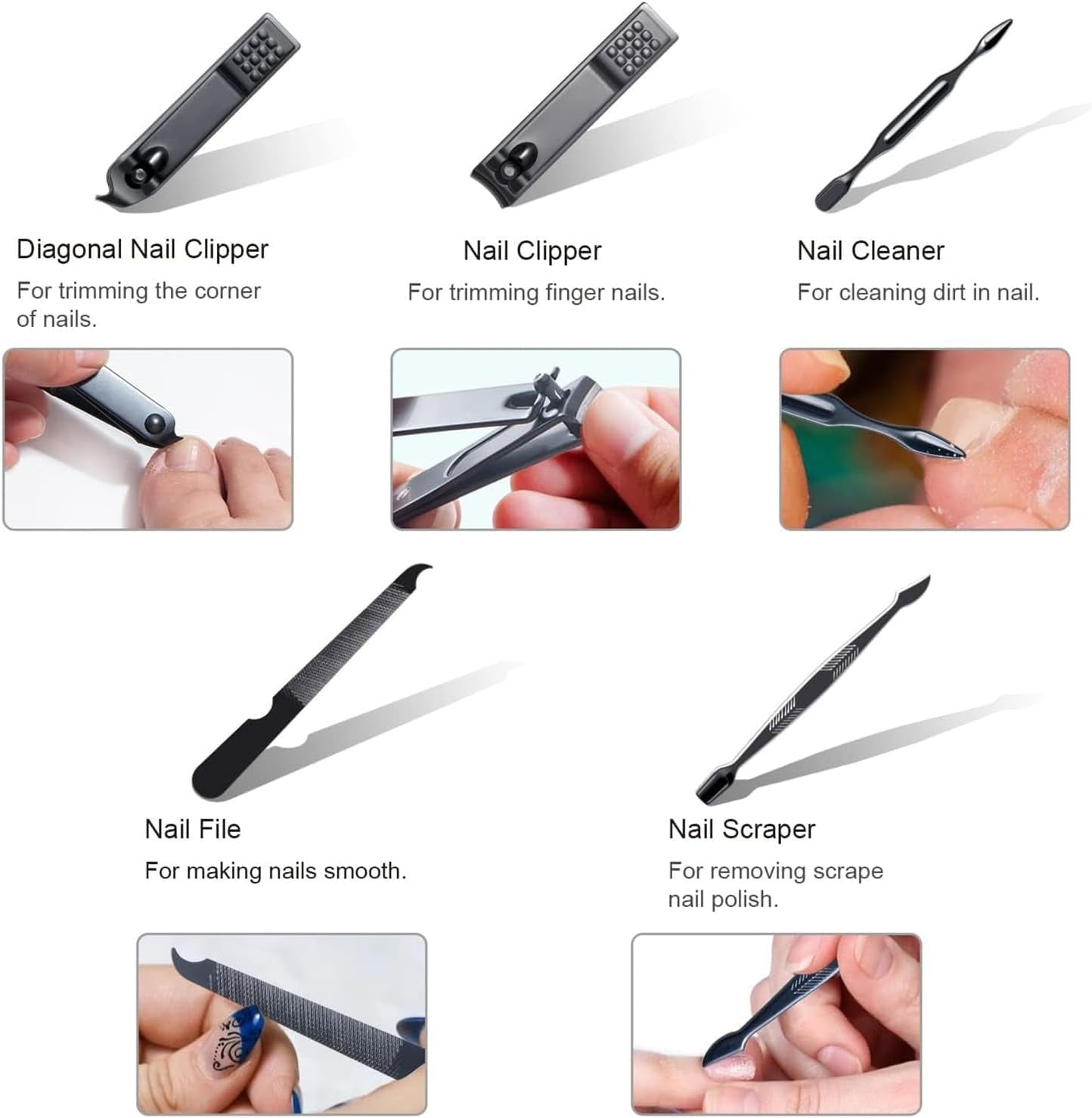 Premium Manicure & Pedicure Kit