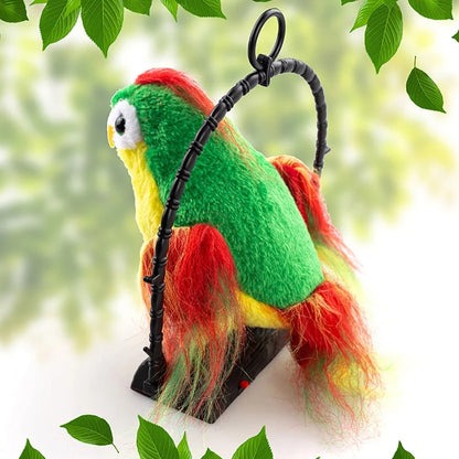 Talk Back Talking Parrot Toy – Repeats Speech, Educational & Fun for Kids