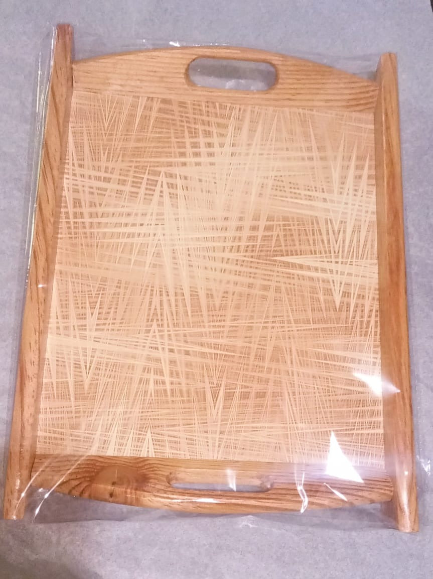 Large Wooden Serving Tray